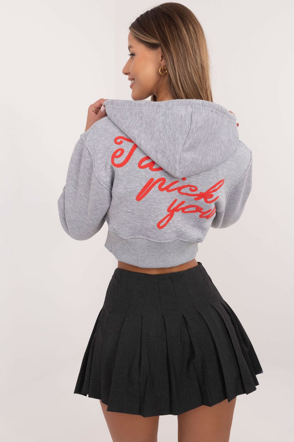  Sweatshirt model 204411 Factory Price  grey