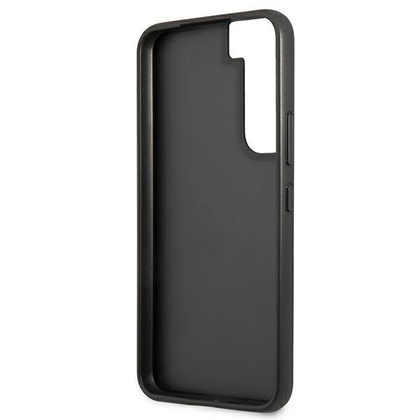 Guess GUHCS22S4GMGBR Samsung Galaxy S22 brown hardcase 4G Big Metal Logo