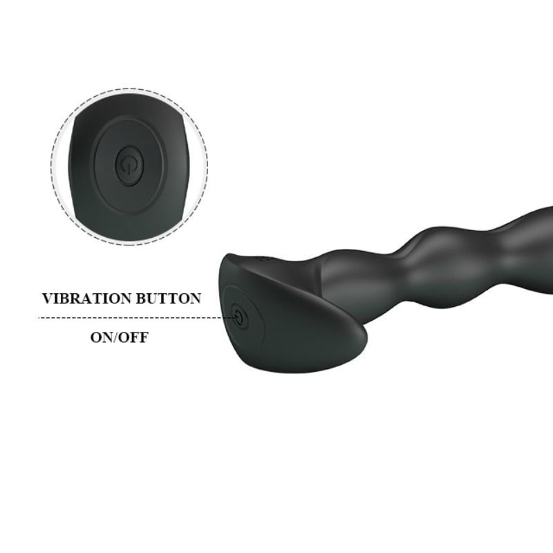 PRETTY LOVE ANAL MASSAGER 12 FUNCTIONS VIBRATION