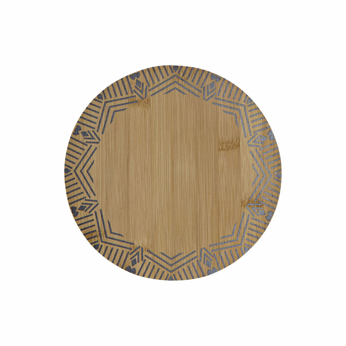 Table Mat DKD Home Decor 20 x 20 x 1 cm Natural Black