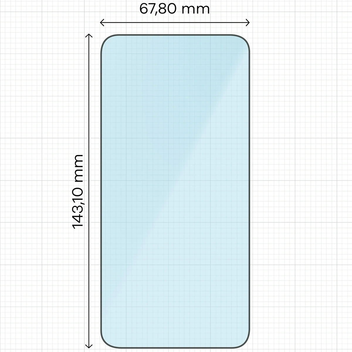 Szkło ochronne 2.5D Bizon Smart Glass do Apple iPhone 12 / 12 Pro
