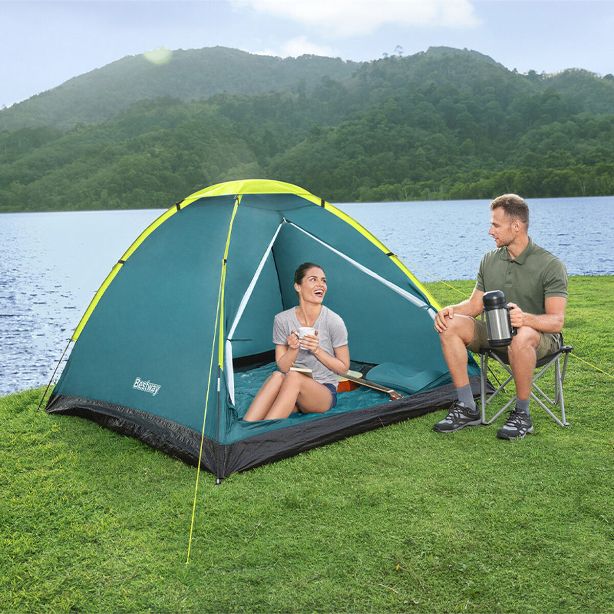 Tent Bestway 205 x 145 x 100 cm Green