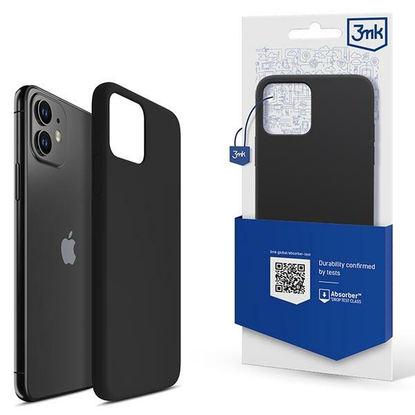 Case 3MK Silicone Case Apple iPhone 11 black/black