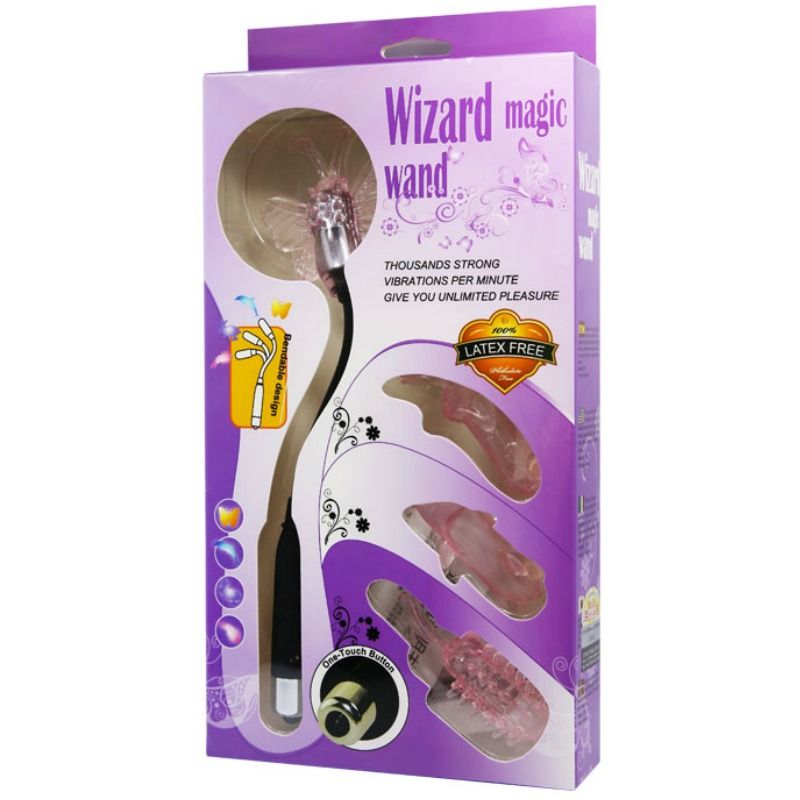 WIZARD MAGIC WAND VIBRATING STIMULATOR