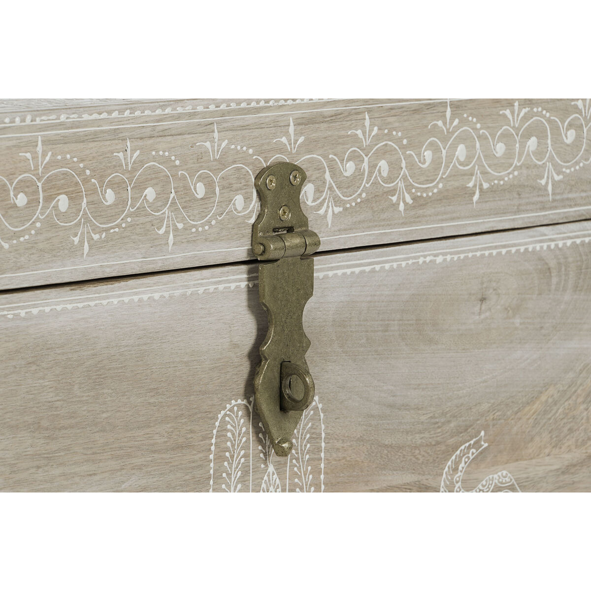 Chest DKD Home Decor 78 x 43 x 45 cm Natural Mango wood MDF Wood