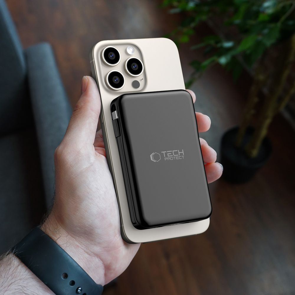 Tech-Protect PB31 Lifemag MagSafe powerbank 10000mAh Black