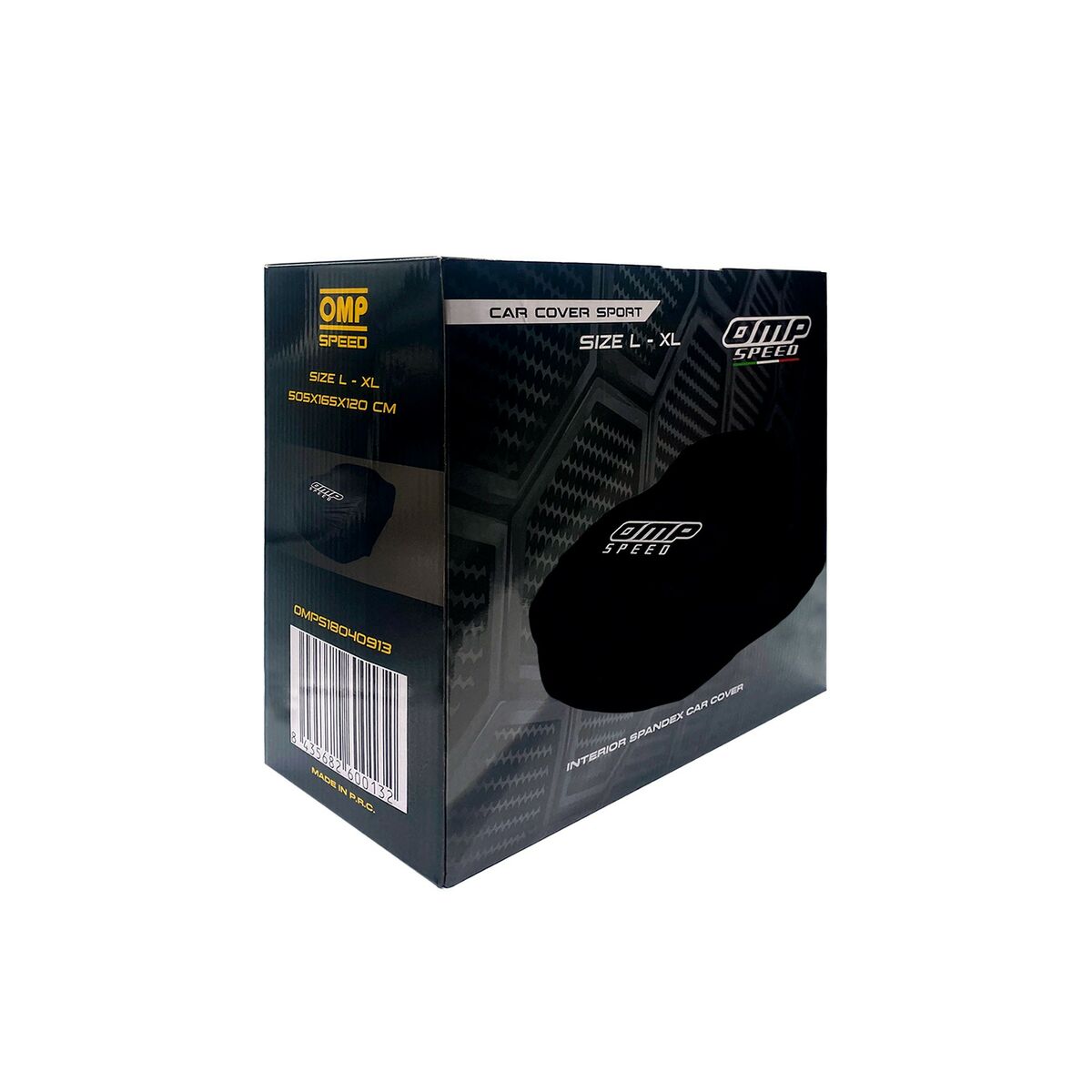 Autoabdeckung OMP OMPS18040713 Schwarz Innen