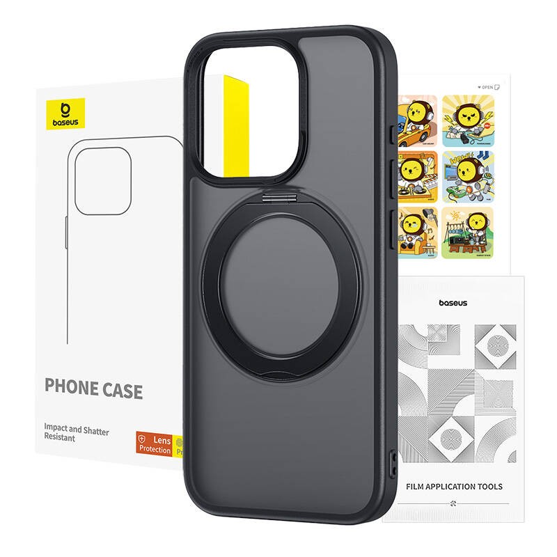 Baseus SkyRing Magnetic + tempered glass Apple iPhone 13 Pro