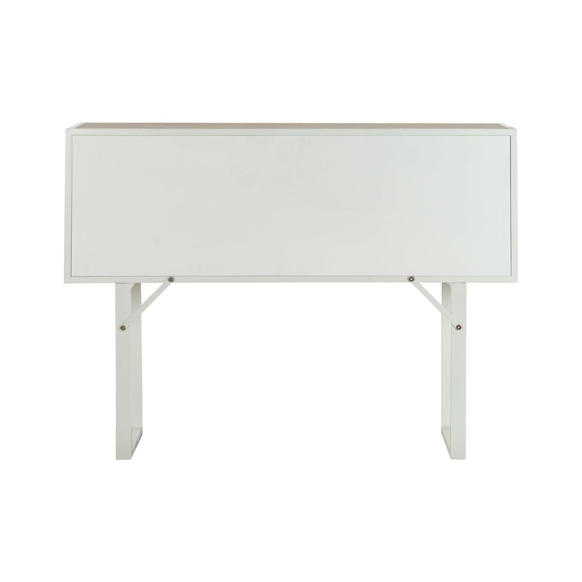 Beistelltisch DKD Home Decor Tanne Metall Weiß 120 x 35 x 90 cm