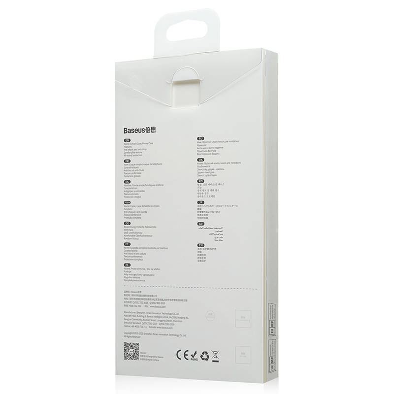 Baseus Frosted Glass Apple iPhone 13 Pro (black)