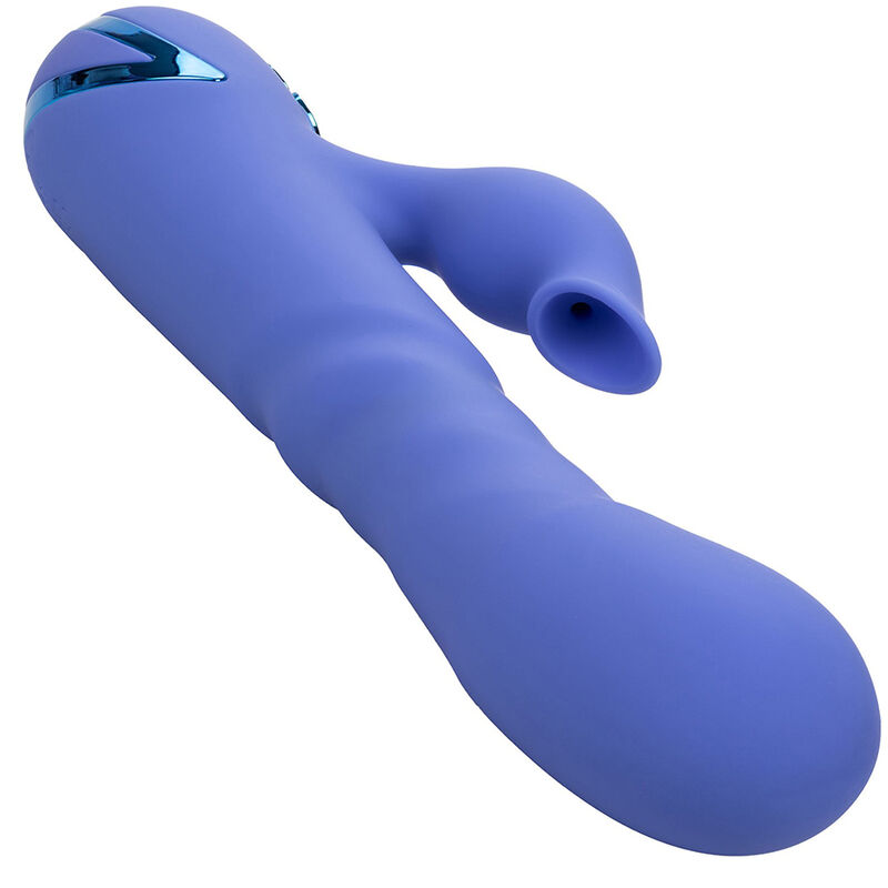 CALIFORNIA EXOTICS - L.A LOVE VIBRATOR & SUCKER BLUE BY CALIFORNIA DREAMING