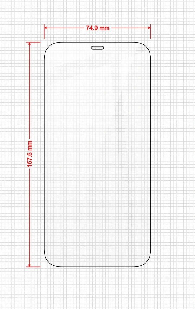 GrizzGlass HybridGlass Easy Apple iPhone 12 Pro Max [2 PACK]