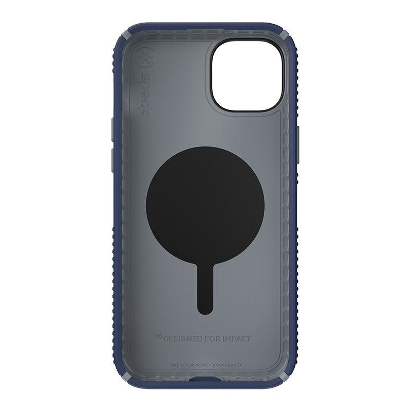 Speck Presidio2 Grip MagSafe Apple iPhone 15 Plus (Coastal Blue/Dustgrey/White)