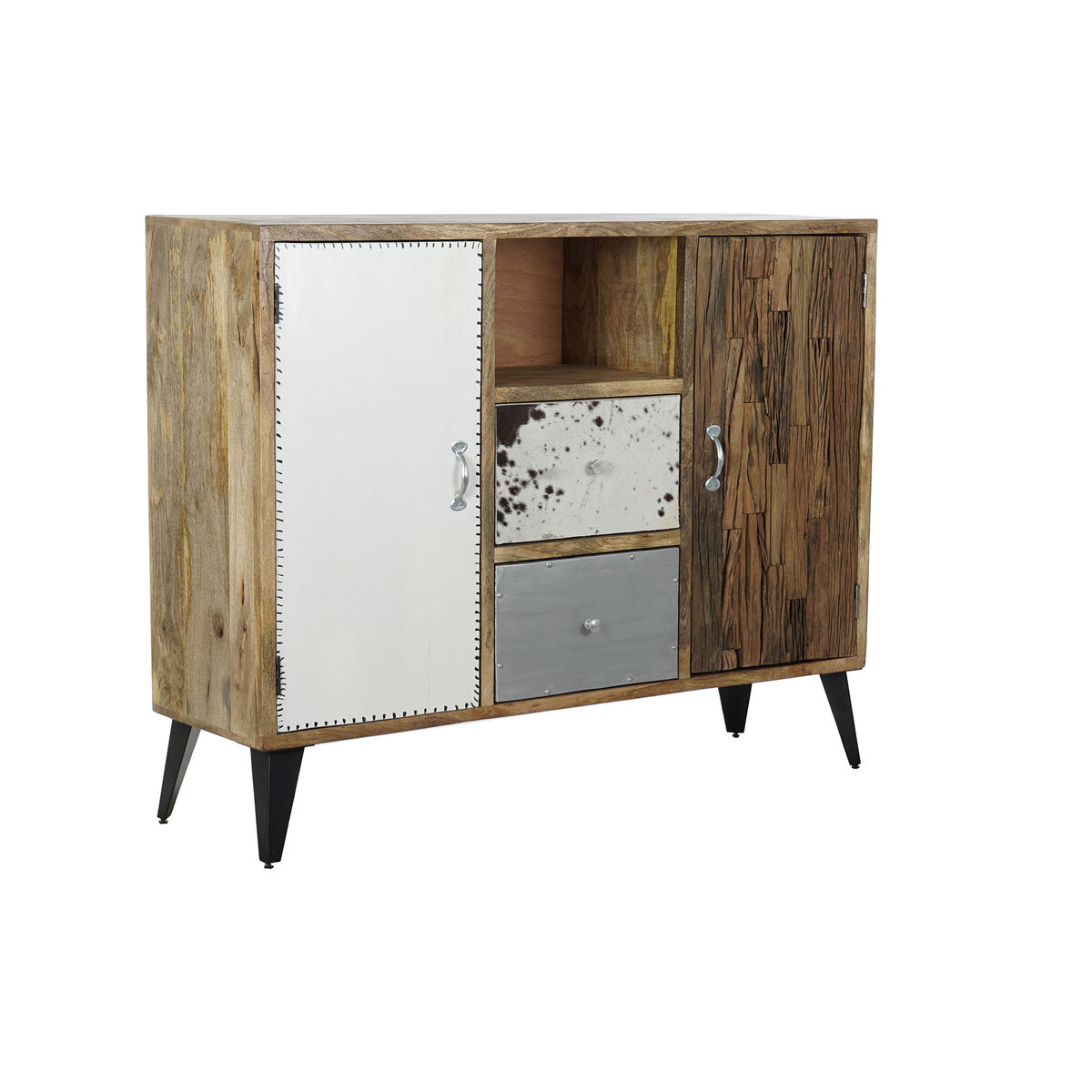 Sideboard DKD Home Decor Metal Mango wood (140 x 40 x 111 cm)