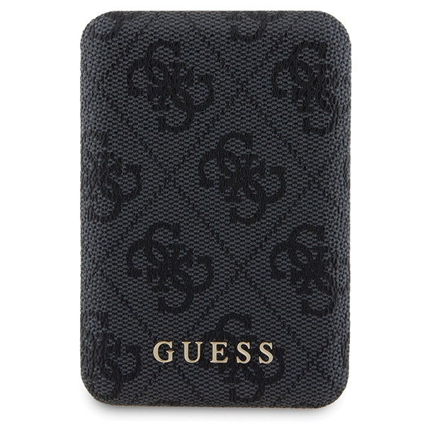 Guess GUBPM5N614GEMGK Apple iPhone 11 hardcase + Powerbank 5000mAh MagSafe 4G Metal Logo black