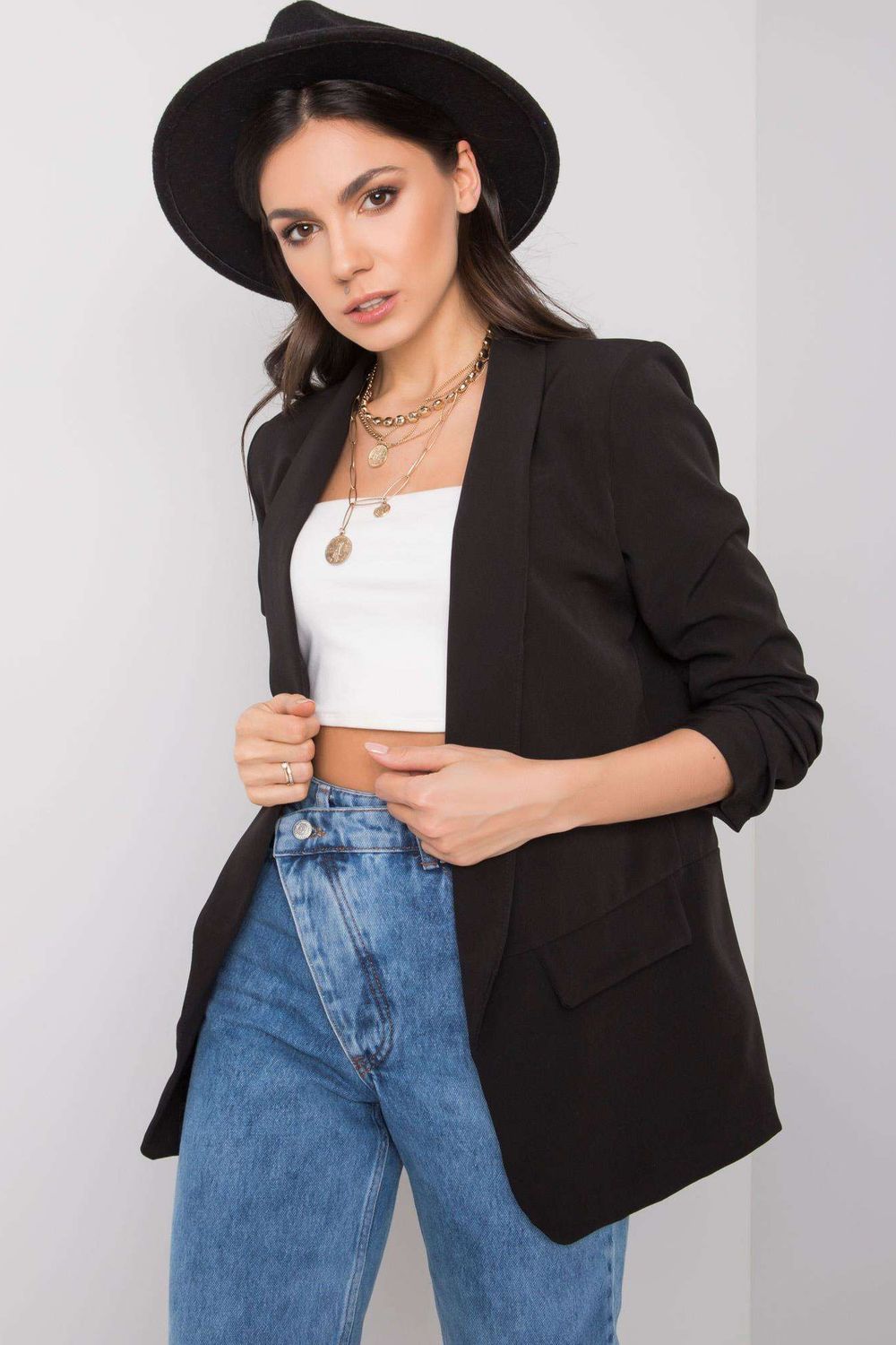  Jacket model 159745 Och Bella  black