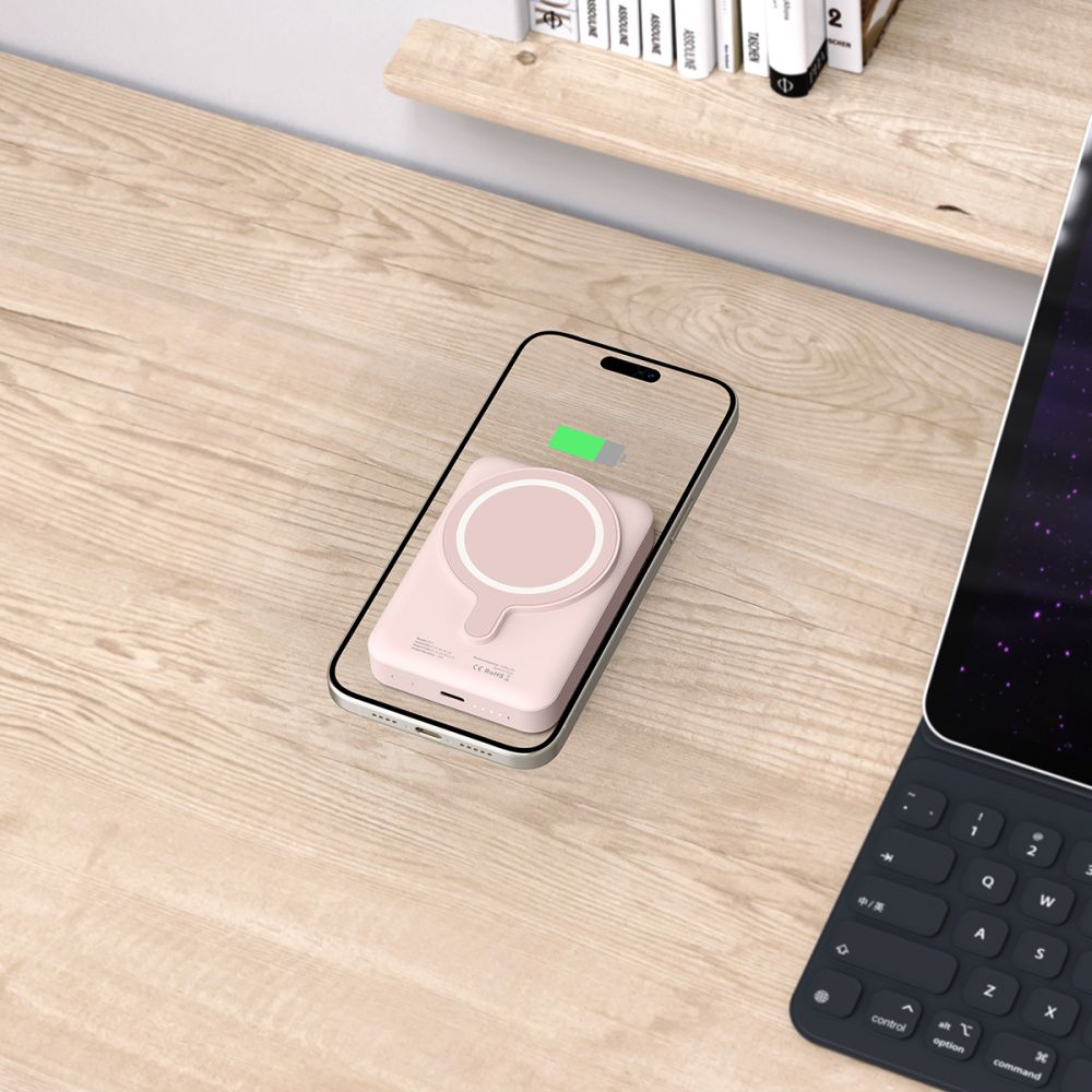 Tech-Protect PB11 Lifemag MagSafe powerbank 10000mAh Pink