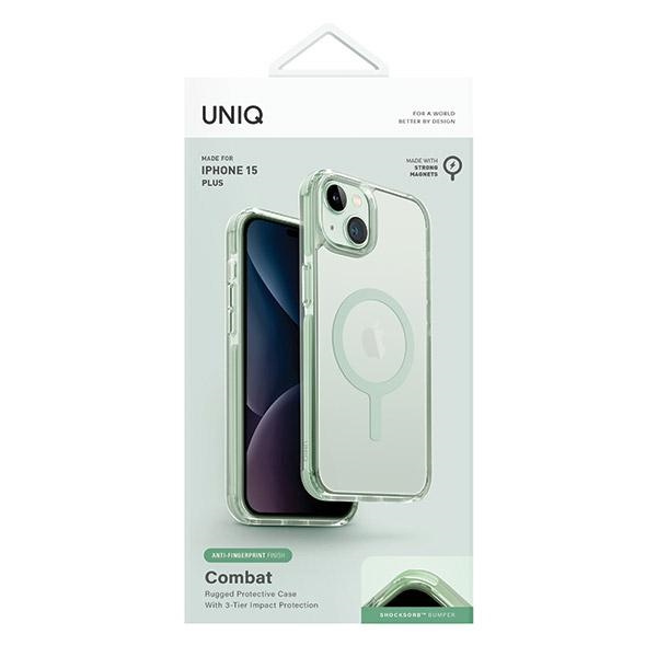 UNIQ Combat Apple iPhone 15 Plus / 14 Plus MagClick Charging cool mint