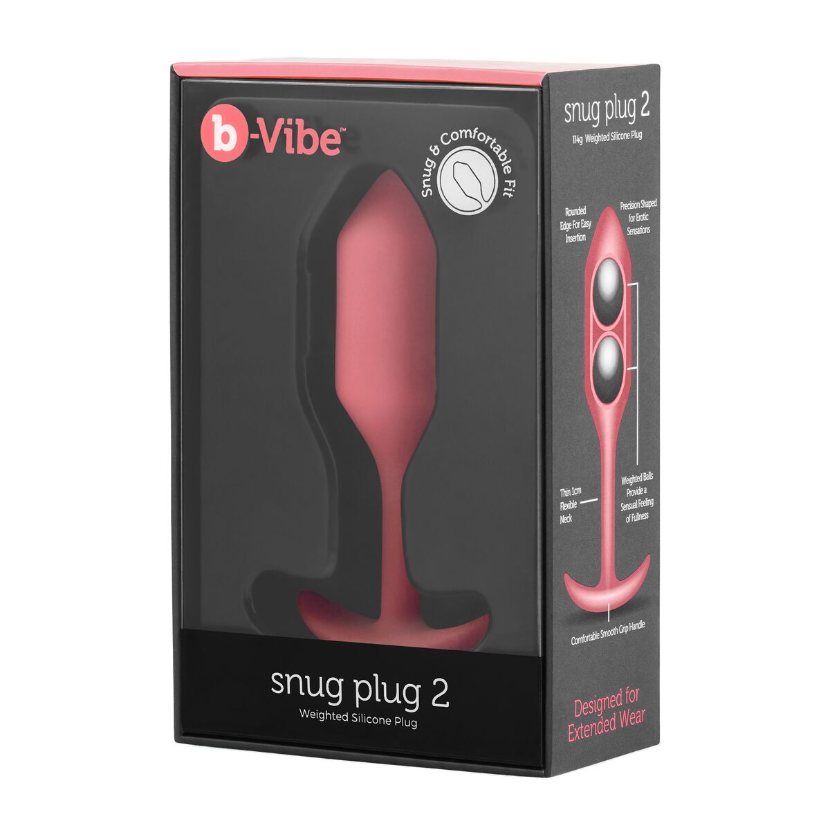 Anal plug B-Vibe 2 Coral Anal plug B-Vibe 2 Coral