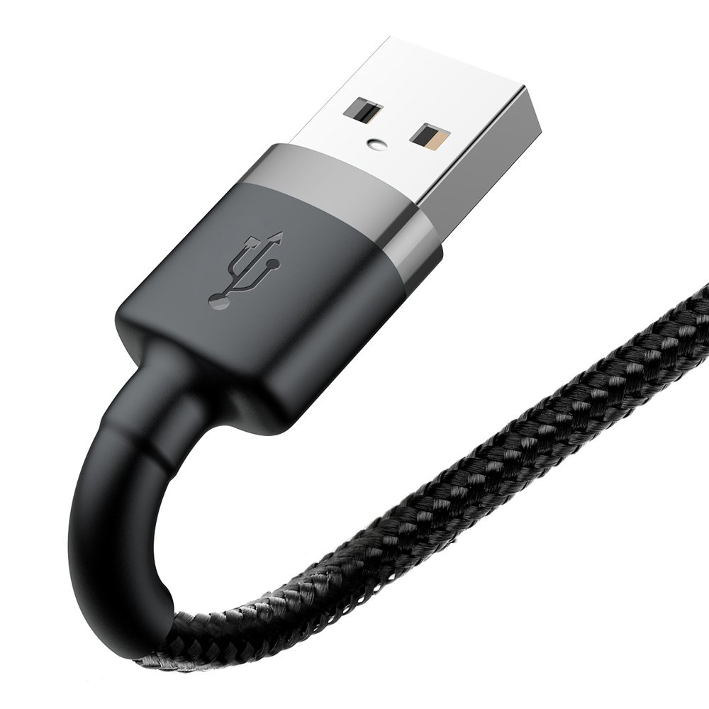 Baseus Cafule USB-A/Lightning Cable QC 3.0 2A 3M black-gray