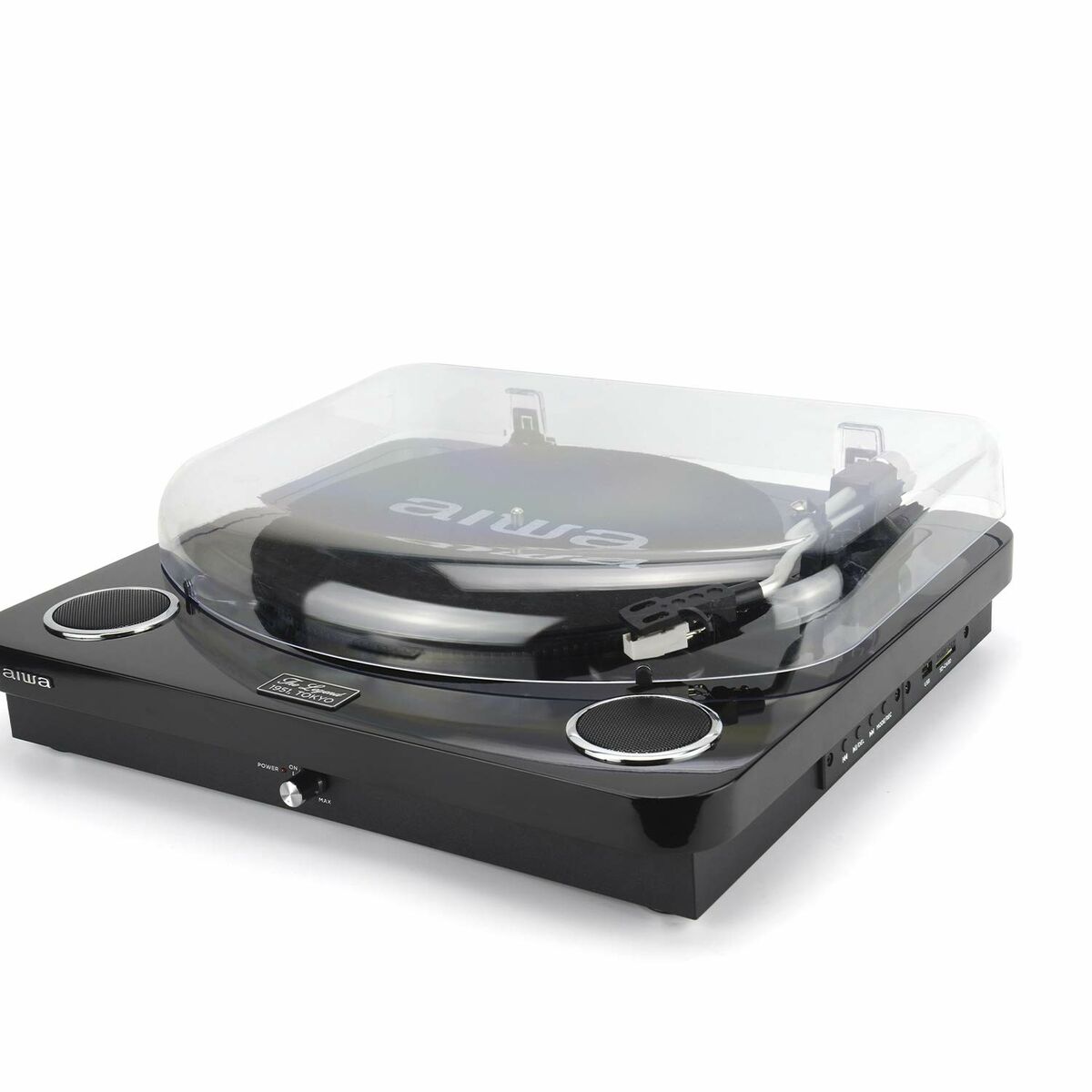 Record Player Aiwa GBTUR120BKMKII Black Record Player Aiwa GBTUR120BKMKII Black