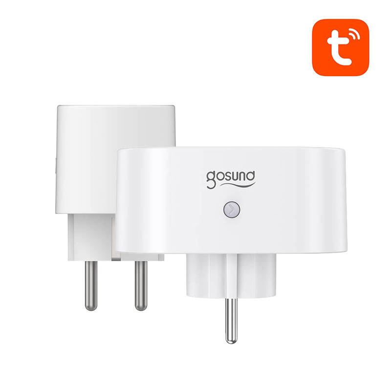 Double Smart plug WiFi Gosund SP211 3500W Tuya [2 PACK]