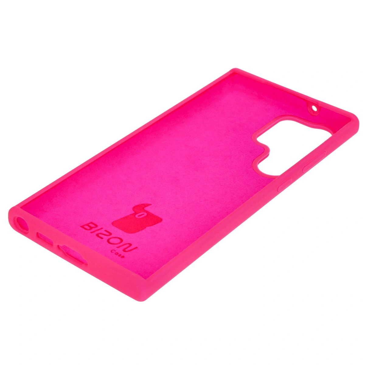 Bizon Soft Case Samsung Galaxy S23 Ultra neon pink