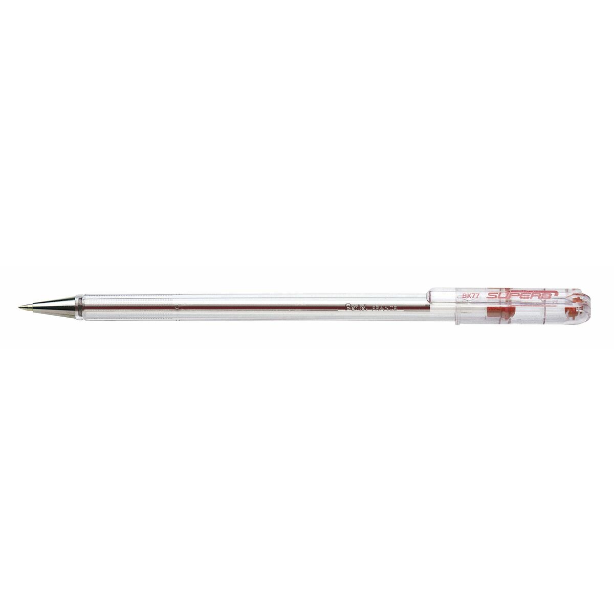 Pen Pentel Superb Bk77 0,25 mm Red (12 Units)