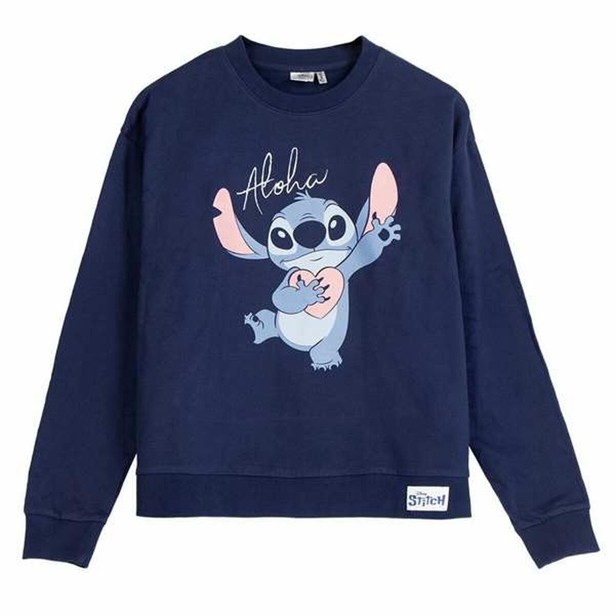Women’s Sweatshirt without Hood Stitch Dark blue S