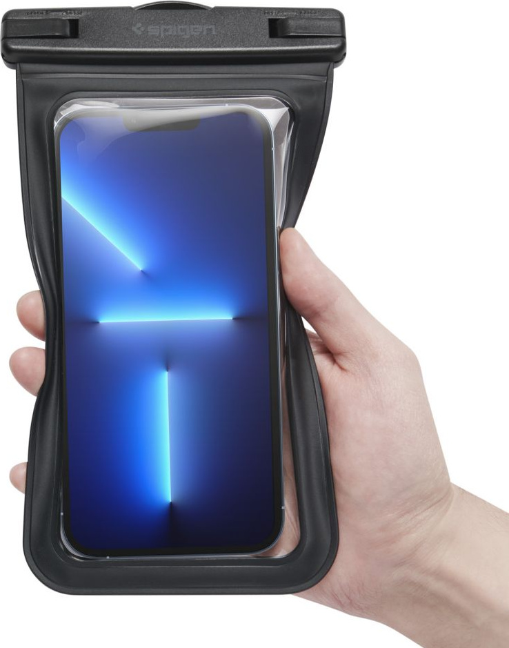 Spigen A601 Universal Waterproof Case Black [2 PACK]