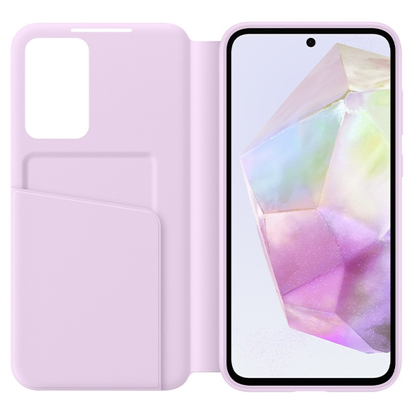 Samsung EF-ZA356CVEGWW Samsung Galaxy A35 5G Smart View Wallet Case lavender
