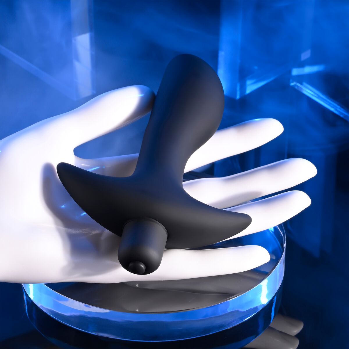 Vibrating Butt Plug Evolved Selopa Black Vibrating Butt Plug Evolved Selopa Black