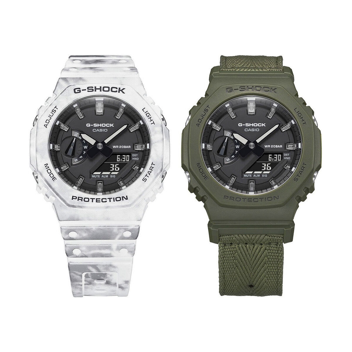 Men's Watch Casio G-Shock OAK - ALPINE CAMO SERIE (Ø 43 mm)