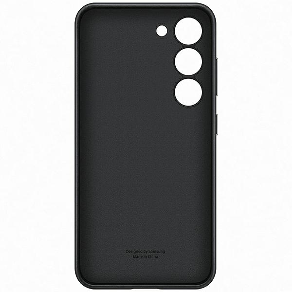 Samsung Galaxy S23 EF-VS911LB Leather Cover Black