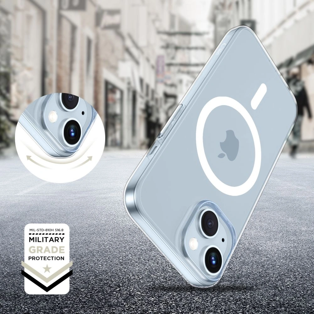 Tech-Protect FlexAir MagSafe Apple iPhone 15 Clear