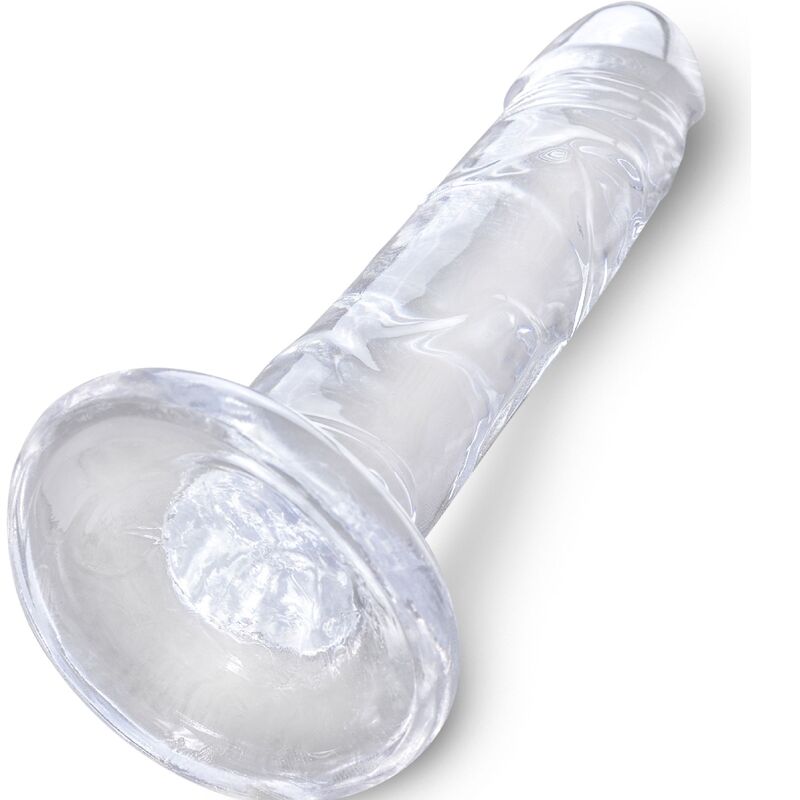 KING COCK CLEAR - REALISTIC PENIS 15.5 CM TRANSPARENT