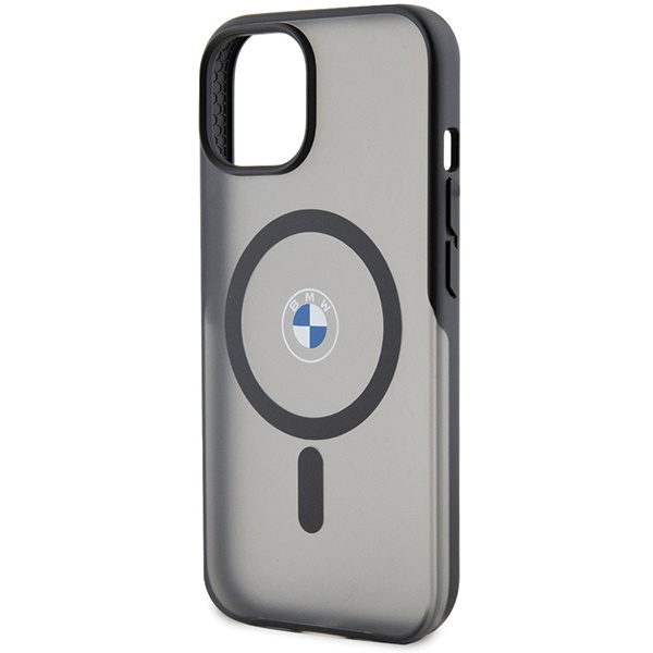 BMW BMHMP15MDSLK Apple iPhone 15 Plus / 14 Plus hardcase IML Signature MagSafe black