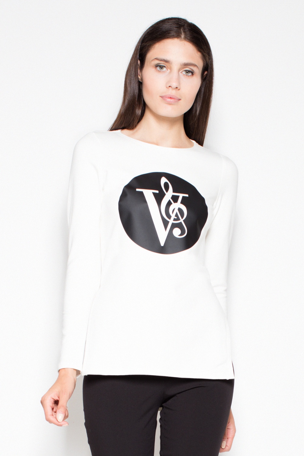  Sweatshirt model 77520 Venaton  beige
