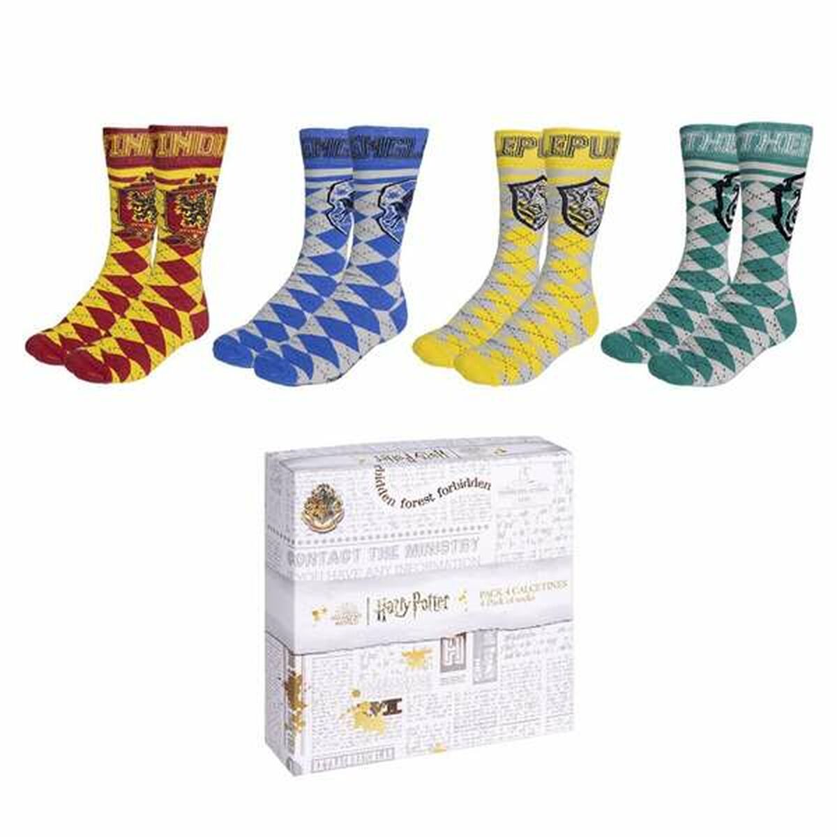Socks Harry Potter 4 Pieces Socks Harry Potter 4 Pieces