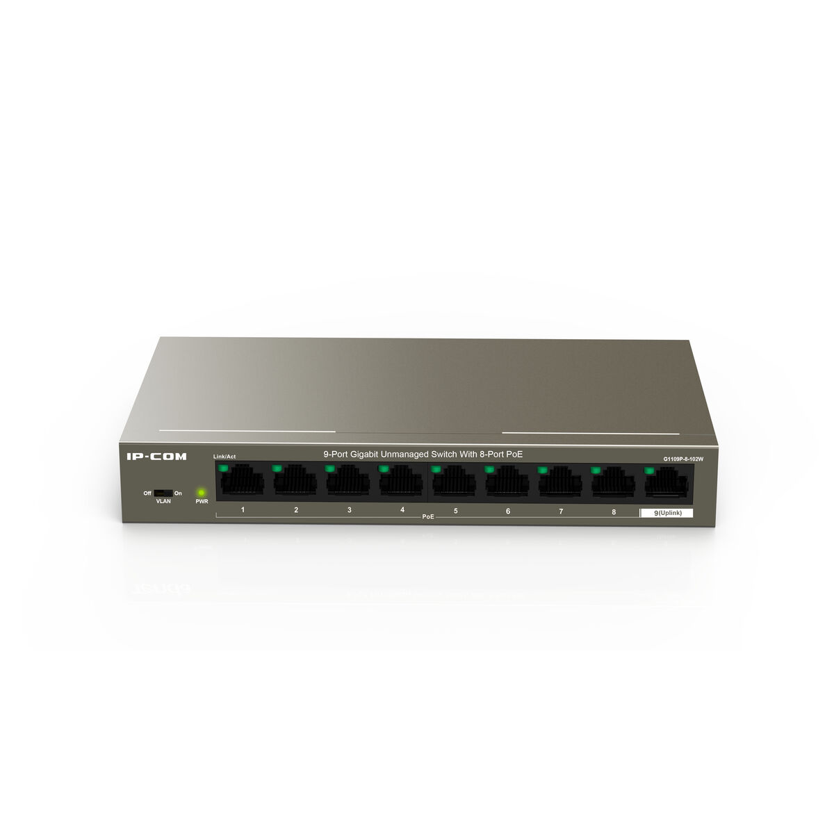 Przełącznik IP-Com Networks G1109P-8-102W