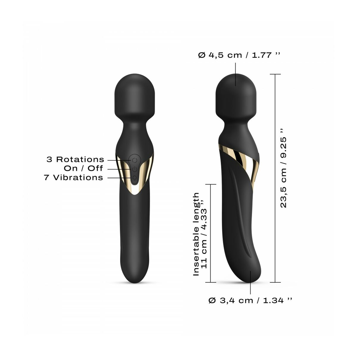 Massager Dorcel DOR167 Black
