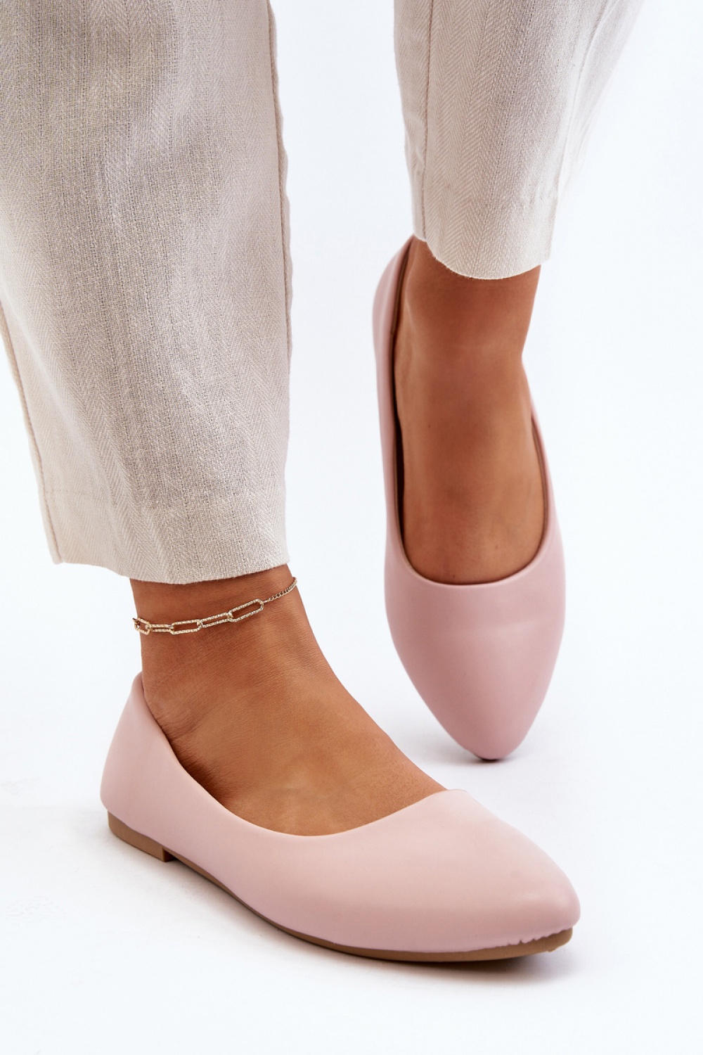  Ballet flats model 194360 Step in style  pink