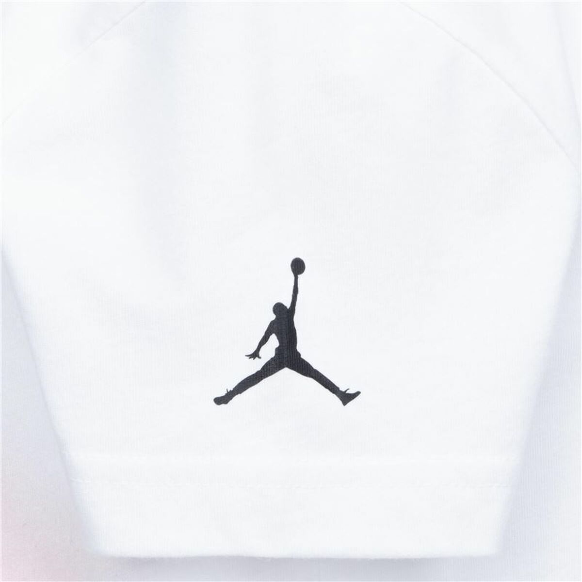 Child's Short Sleeve T-Shirt Jordan White