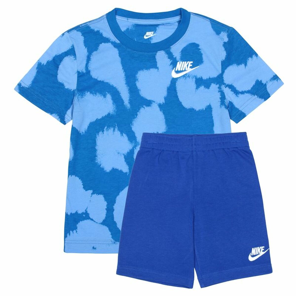 Children's Sports Outfit Nike Dye Dot Blue Children's Sports Outfit Nike Dye Dot Blue