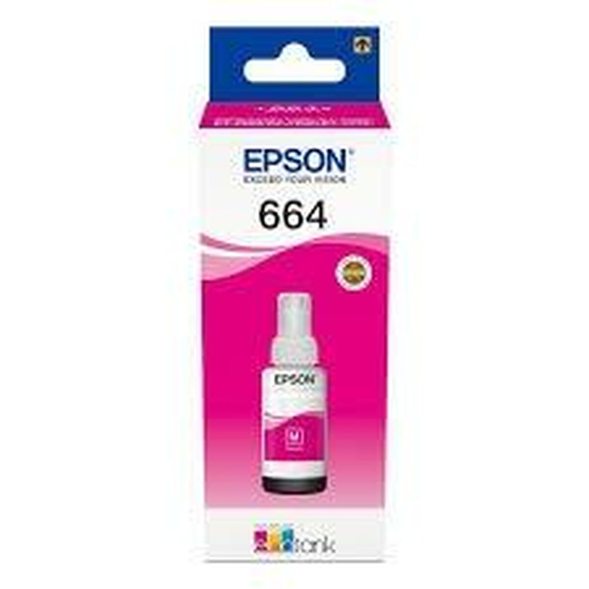 Oryginalny Wkład Atramentowy Epson T6643 Magenta