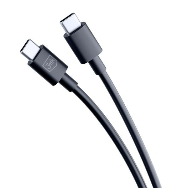 3MK cable Hyper USB-C / USB-C 100W 1.2m black