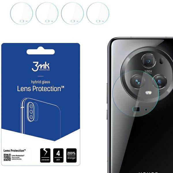 3MK Lens Protect Honor Magic5 Pro [4 PACK]