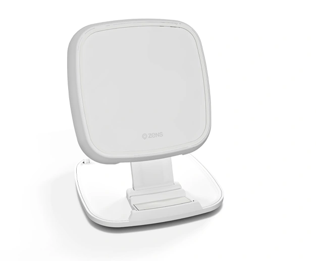 ZENS Fast Wireless Charger Stand 10W white
