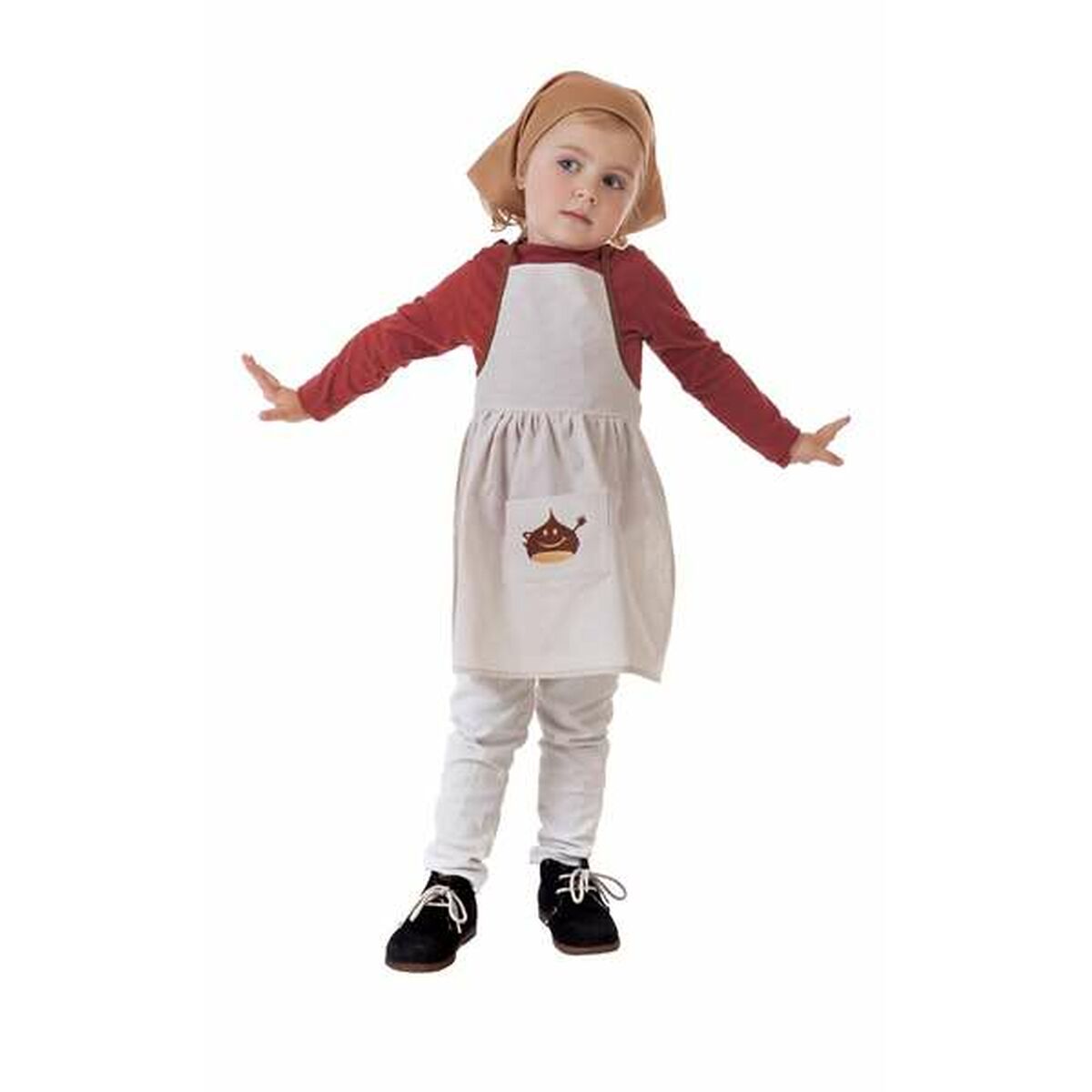 Costume for Children White Female Chef