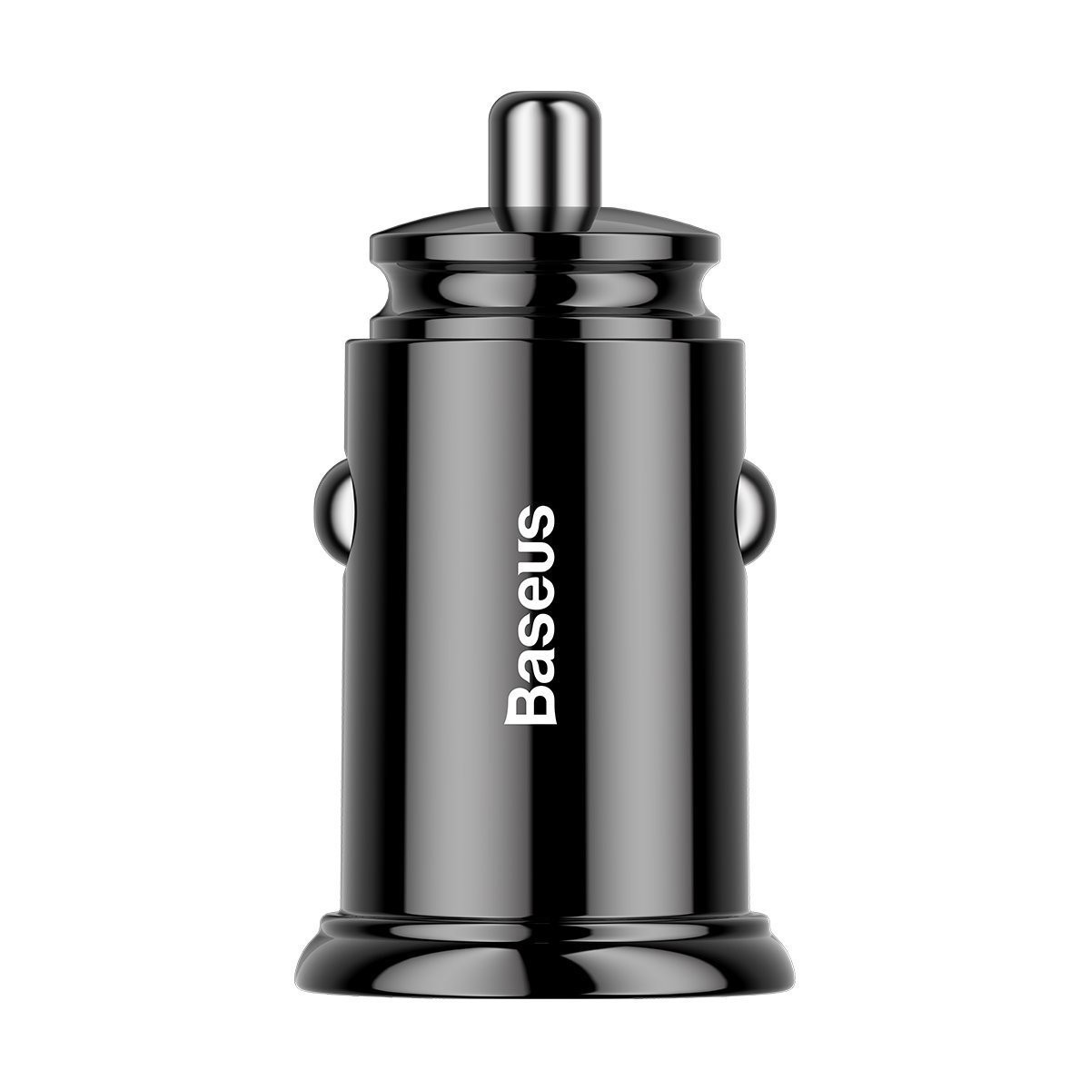 Baseus Circular Car Charger 2xUSB PD QC4.0+ 5A 30W Black
